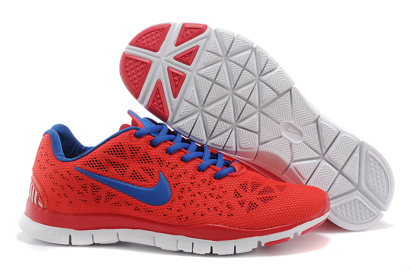 Nike Libre Tr S Adapter 3 Respirer Nike Chaussures Libres 5.0 Trainning Bleu Rouge